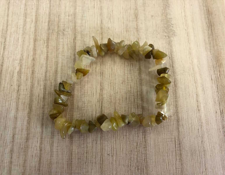 Pulsera chip Ópalo Amarillo